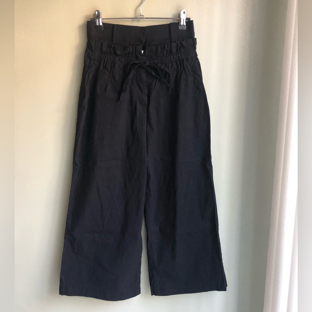A.L.C Womens Wide Leg Pants Black 
Size: 2